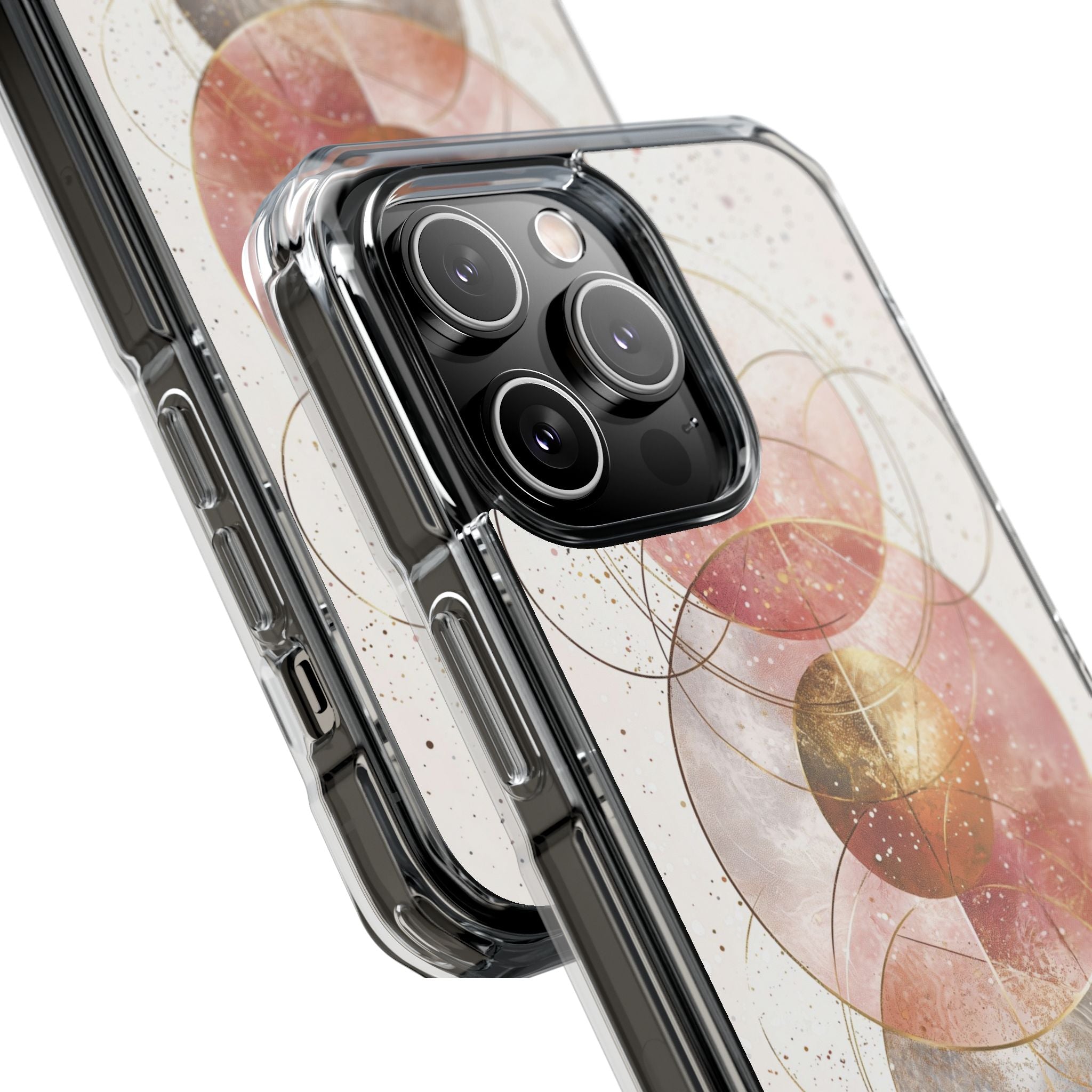 Circle Envelops Light iPhone Case - Impact