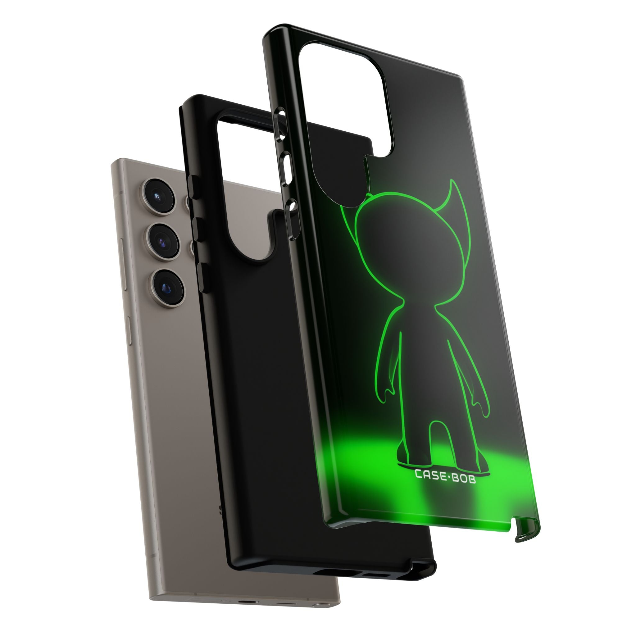 Neon Horned Glow Samsung S24 Ultra Case - Tough