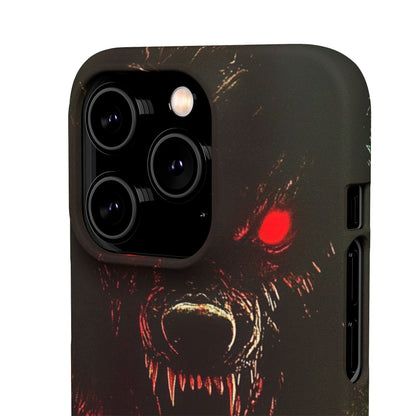 Bloodmoon Wolf's Lament iPhone 14 - Slim Phone Case