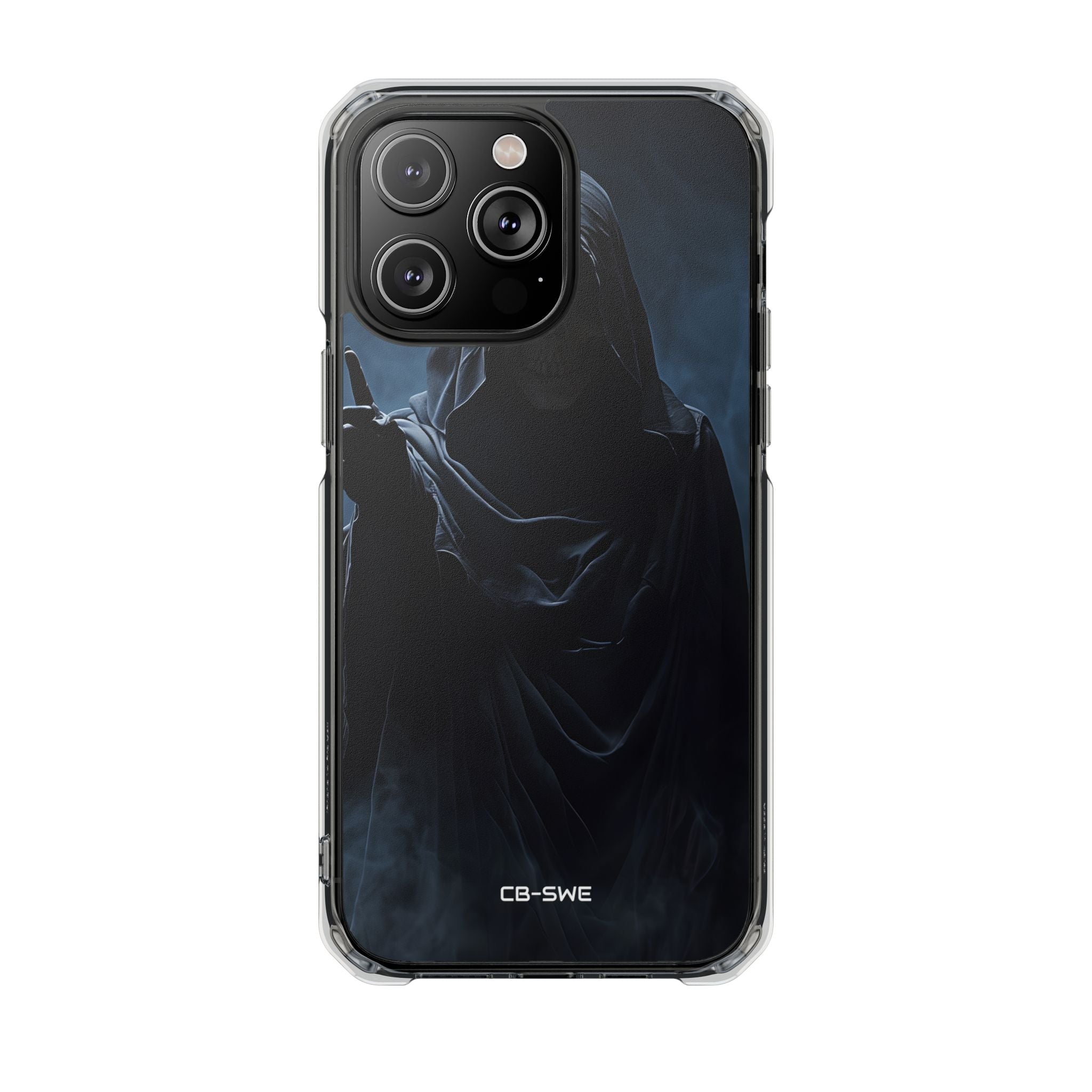 Spectral Guardian Warning iPhone Case - Impact