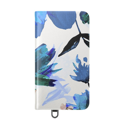 Blue Bloom - Samsung S24 Case - Wallet