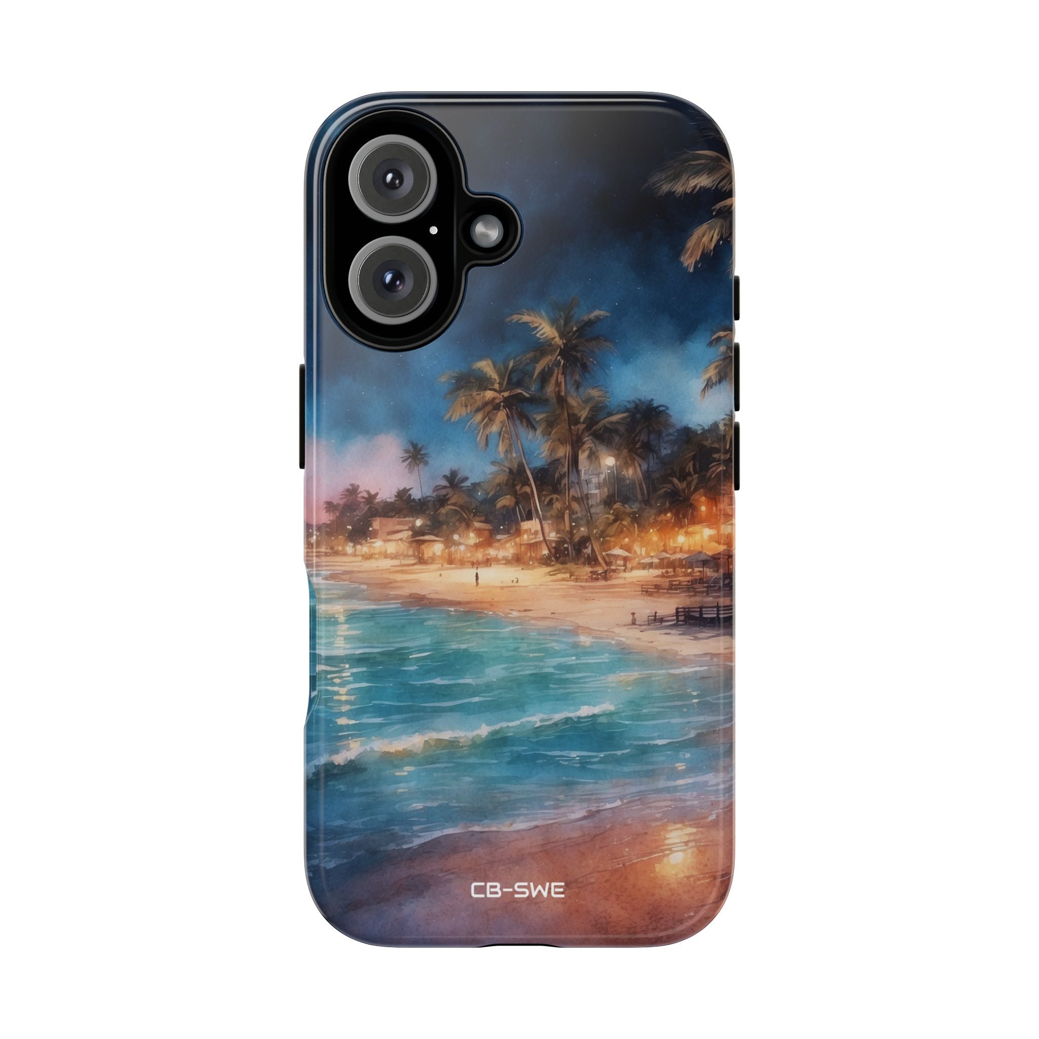Moonlight Dances Water - iPhone Case