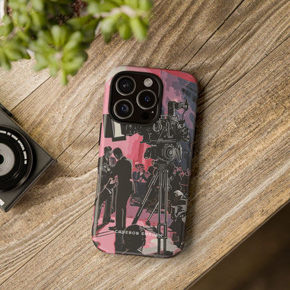 Retro Cinematic Spotlight iPhone 16 - Tough Phone Case