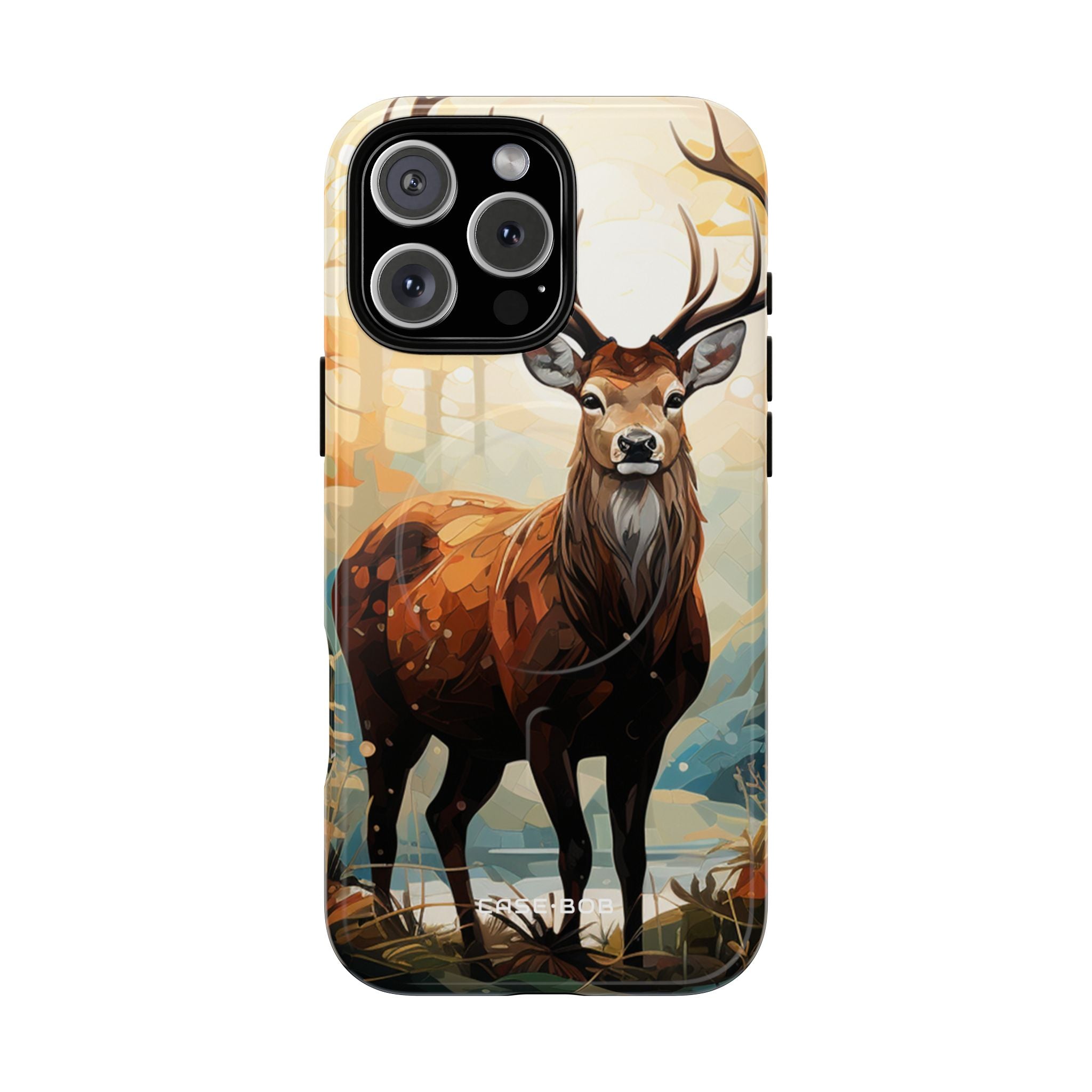 Glowing Stag iPhone 16 Pro Max Case - Tough+