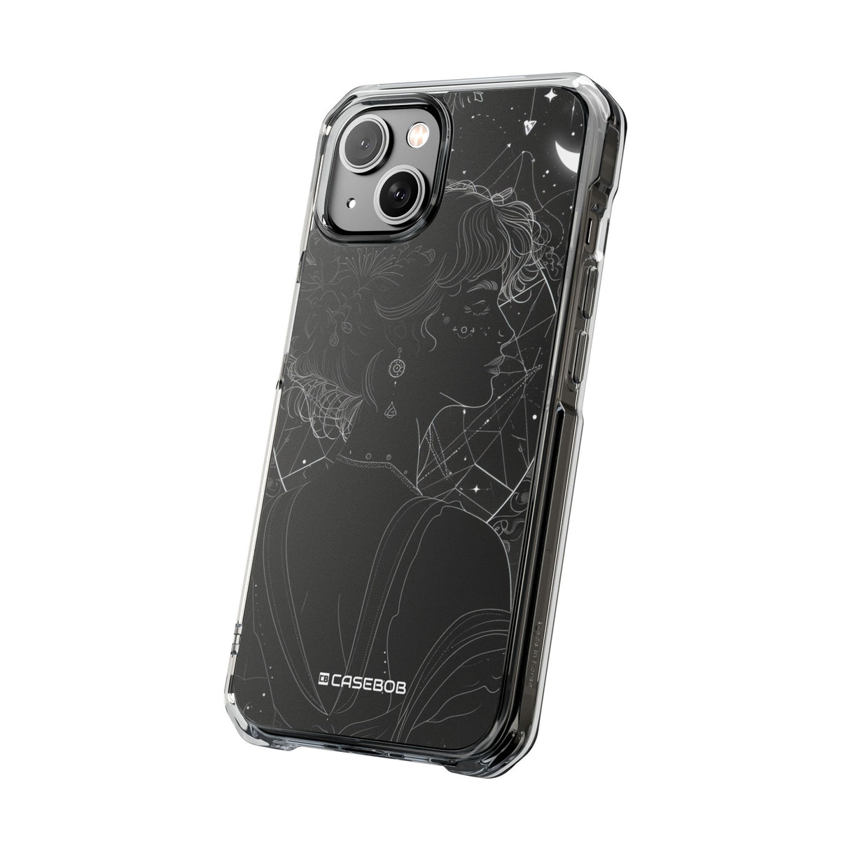 Mystic Starlit Serenity – Handyhülle für iPhone (Clear Impact – Magnetisch)