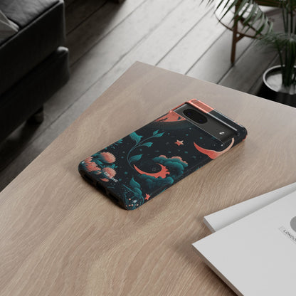 Cosmic Floral Dreams - Google Pixel Case