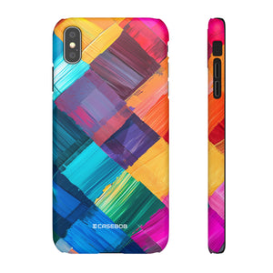 Pantone Spectrum-Muster | Handyhülle für iPhone (Slim Case)