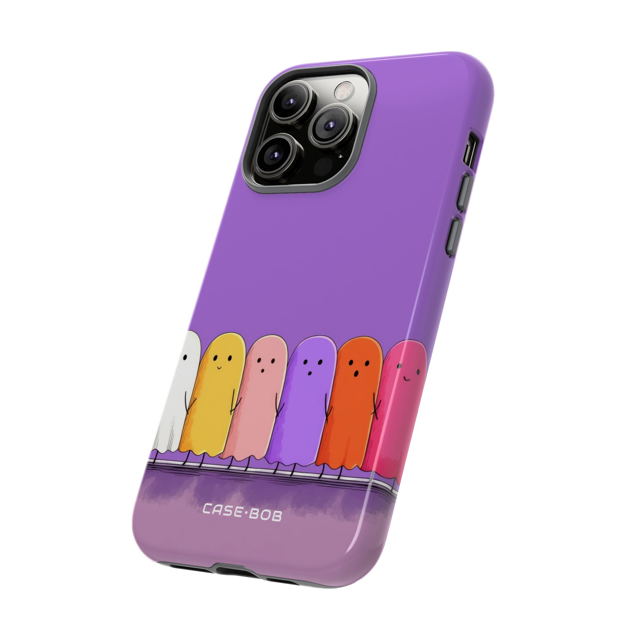 Colorful Ghosts iPhone 14 Pro Max Case - Tough