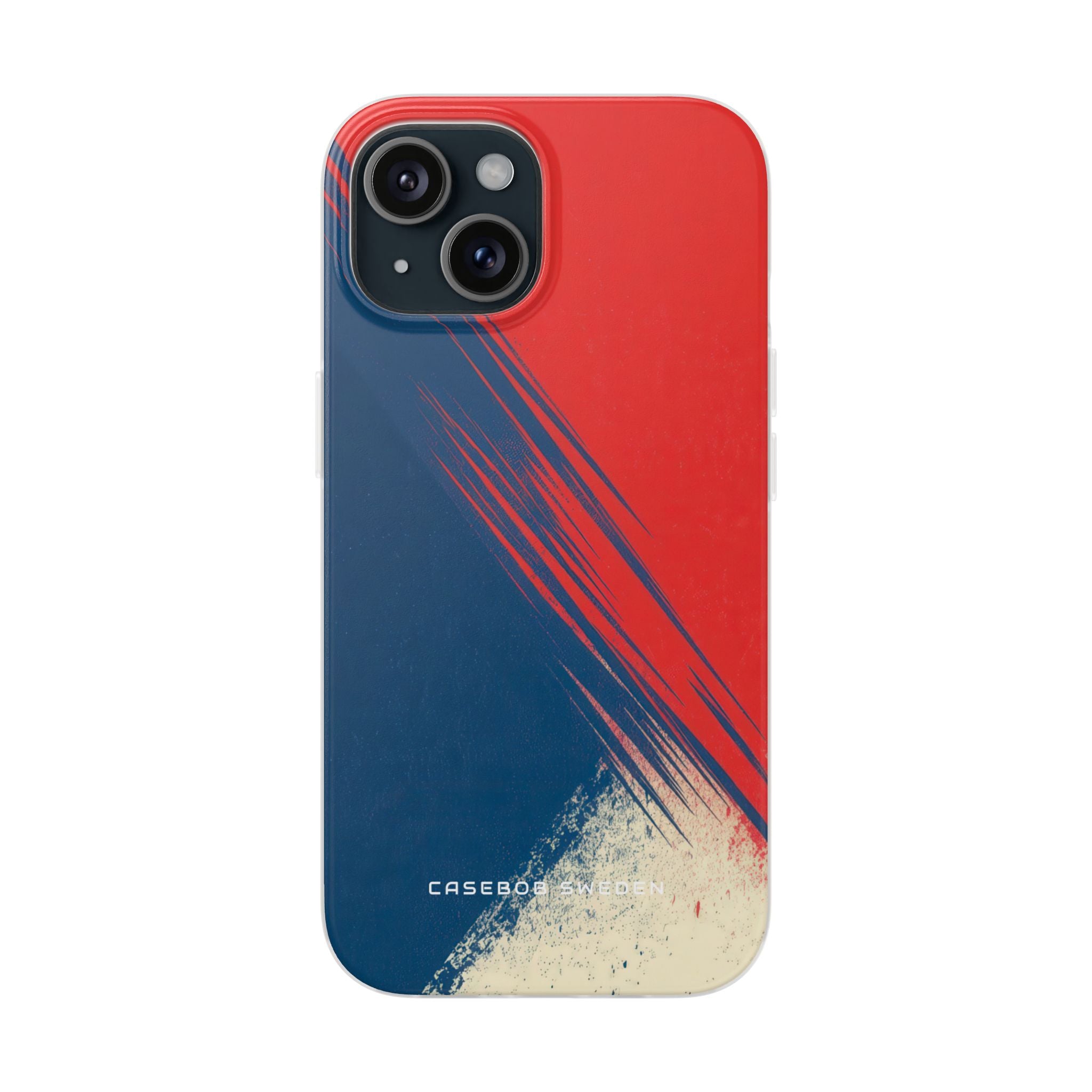 Vintage Brushstroke Harmony iPhone 15 - Flexi Phone Case