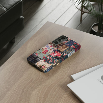 Patchwork Floral Quilt  Samsung S22 - Tough