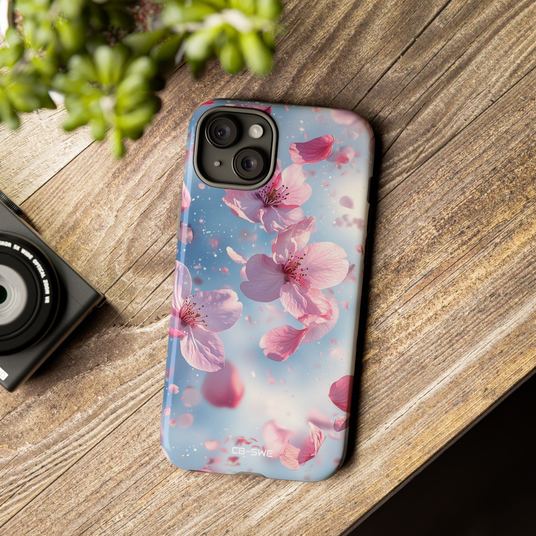 Cherry Blossoms Dance - iPhone Case