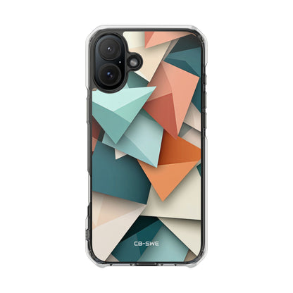Geometric Color Harmony iPhone Case - Impact