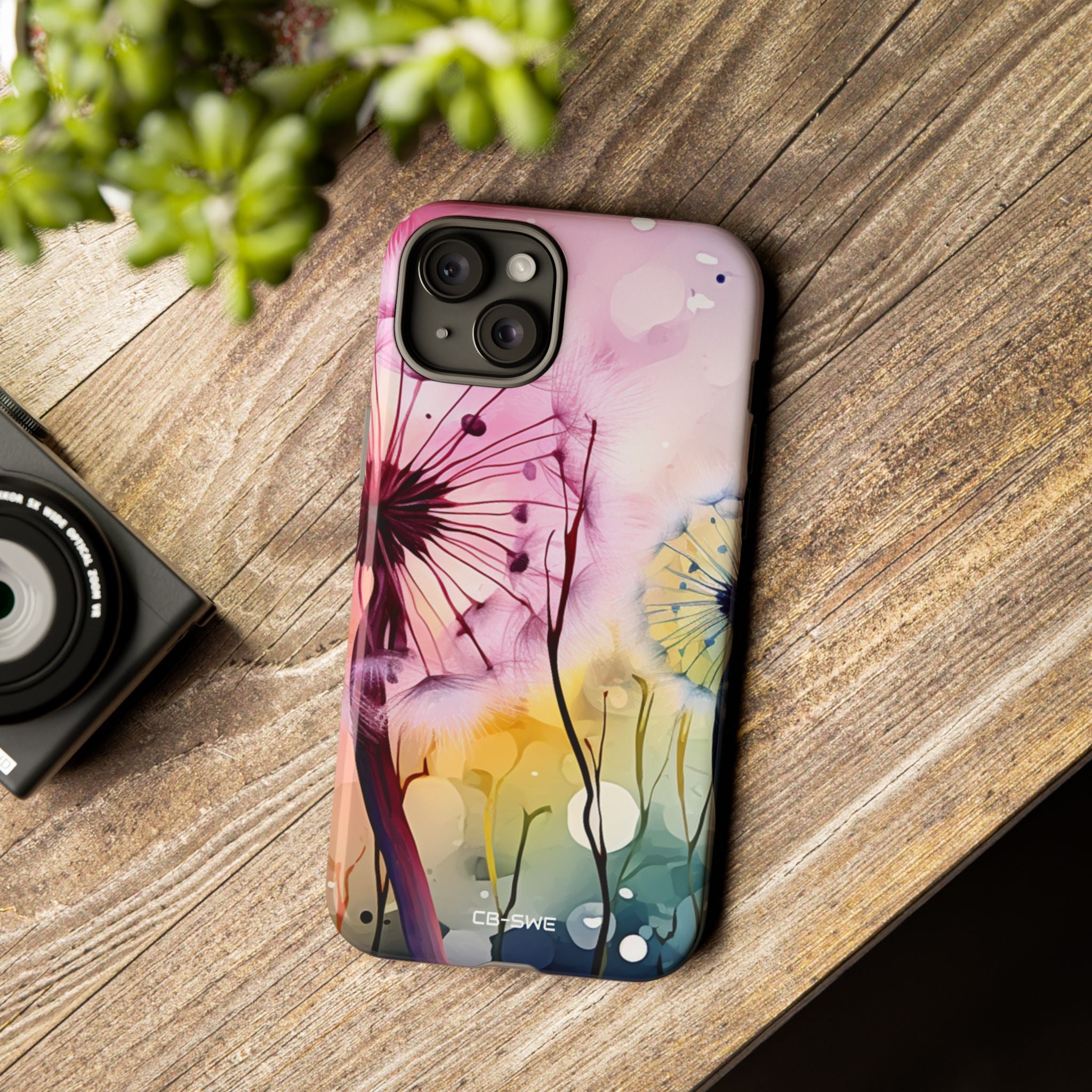 Dreamy Dandelion Whispers - iPhone Case