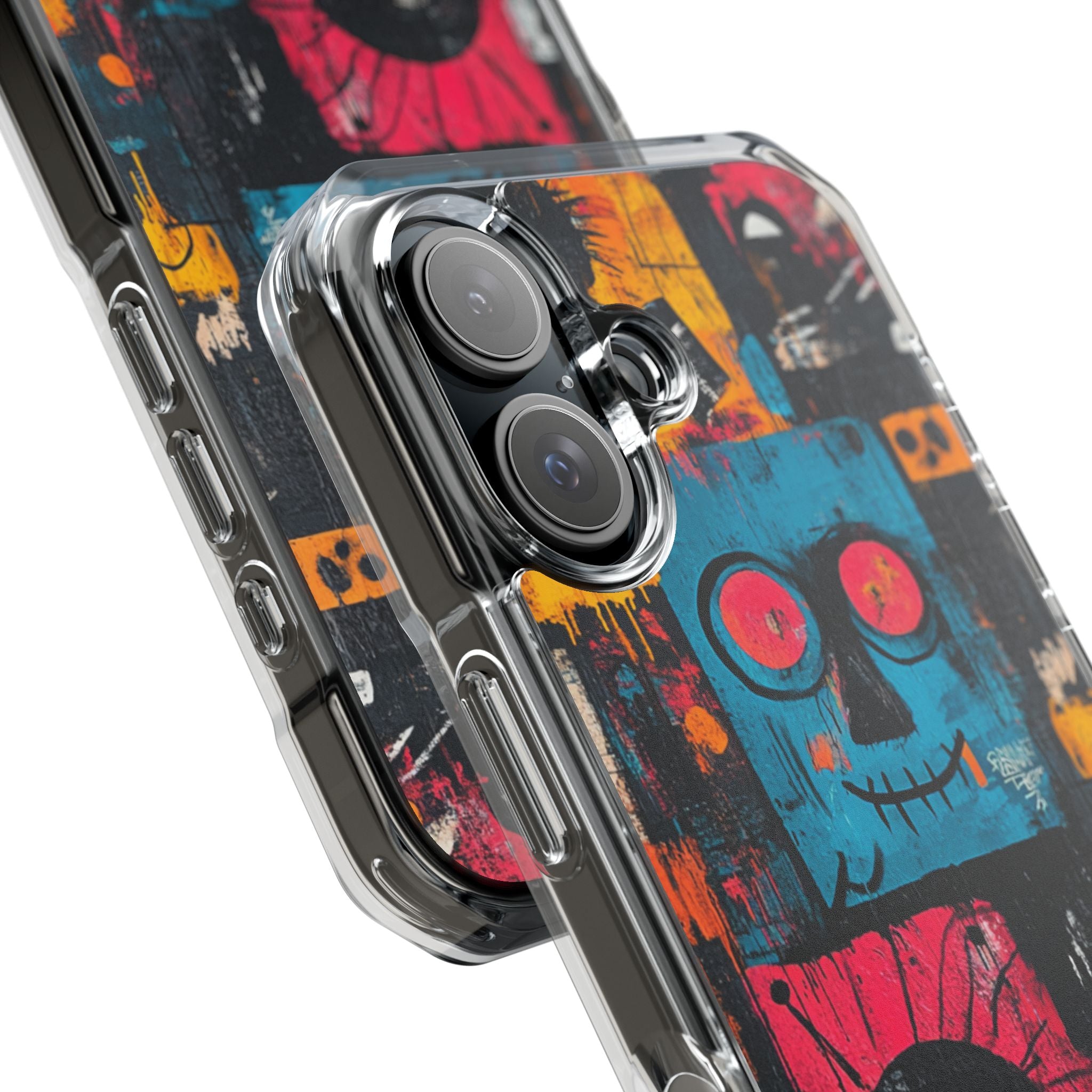 Blue Stitch Smile iPhone 16 Case - Impact