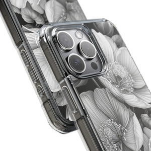 Botanical Elegance – Handyhülle für iPhone (Clear Impact – Magnetisch) 