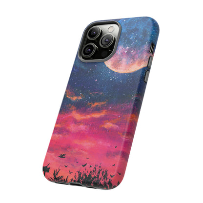 Oil painting - Big Planet - Protective Phone Case