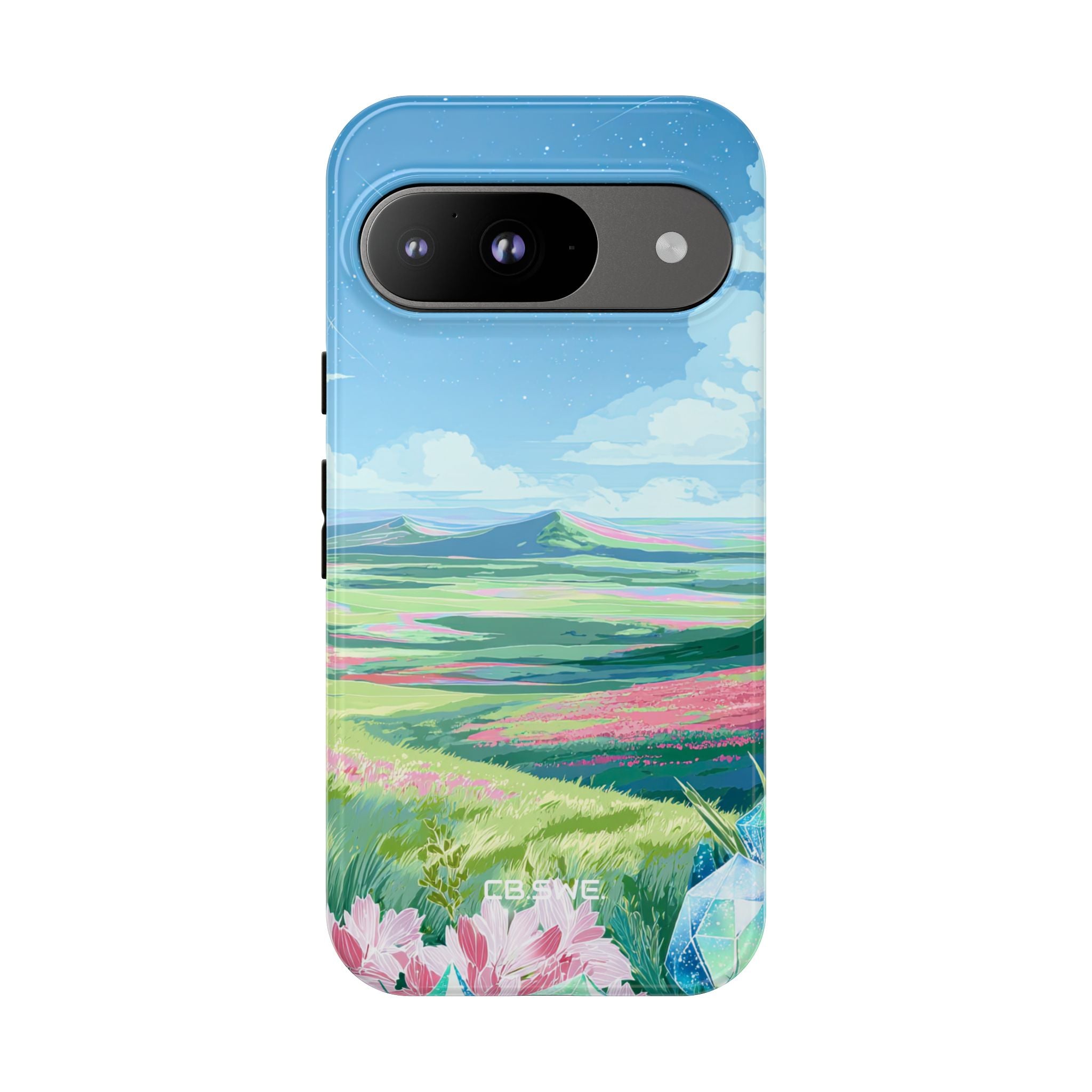 Serene Crystal Landscape Google Pixel 9 - Tough