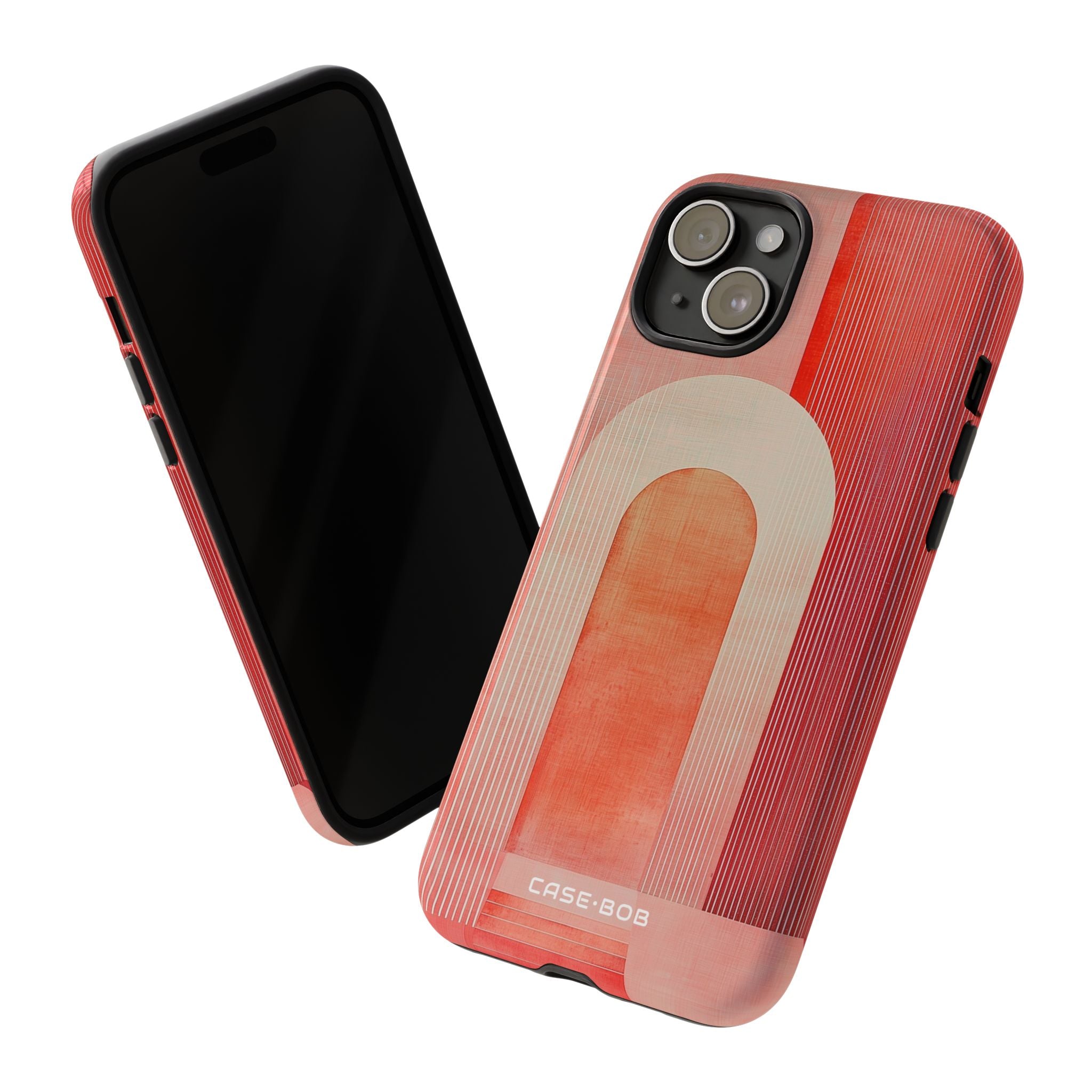 Crimson Arches iPhone 15 Plus Case - Tough