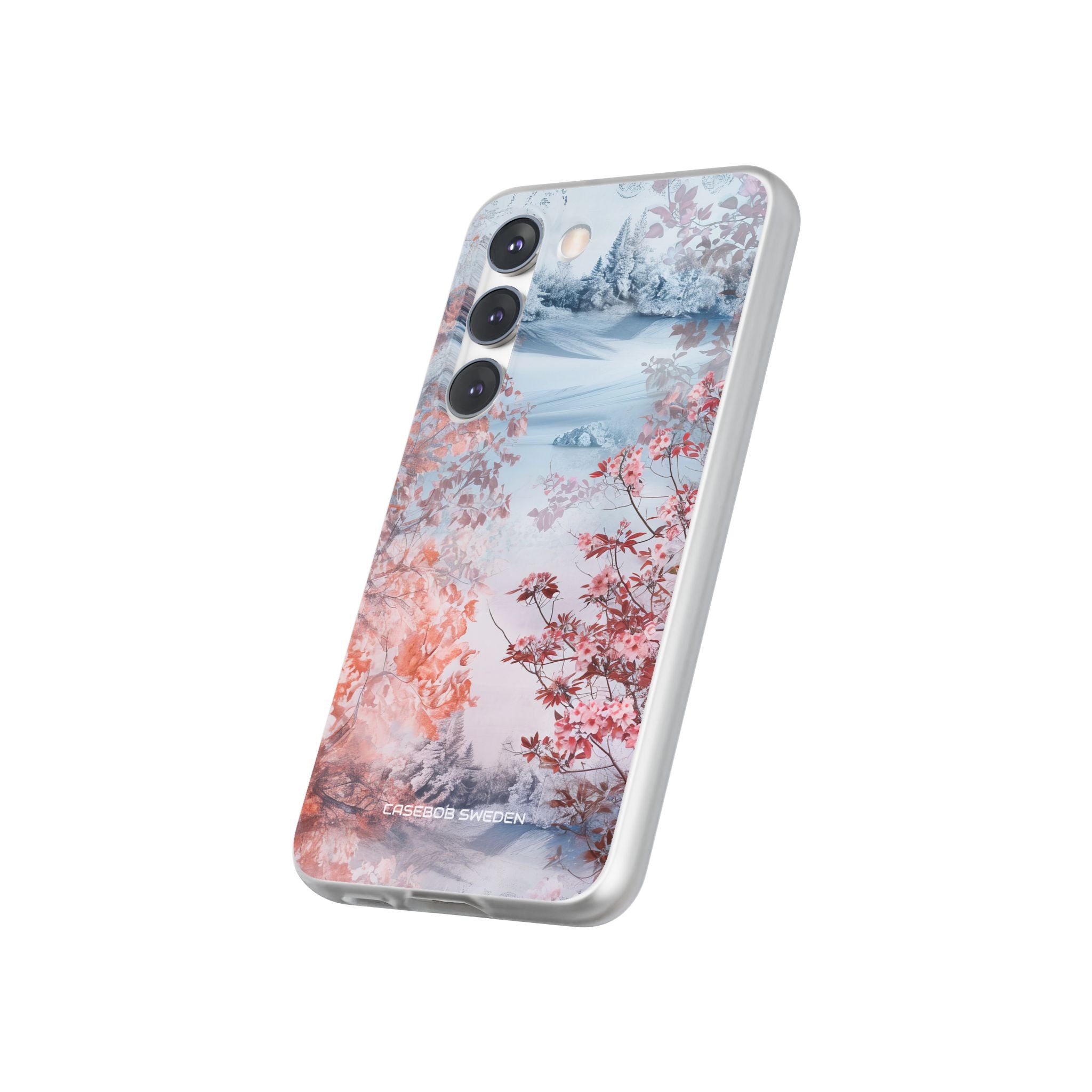 Floral Serenity Case - Flexi Samsung S23 Phone Case