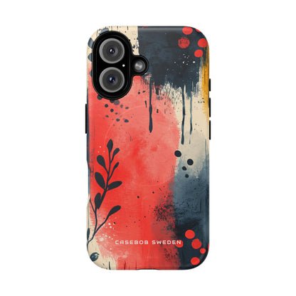 Vibrant Floral Energy iPhone 16 | Tough+ Phone Case