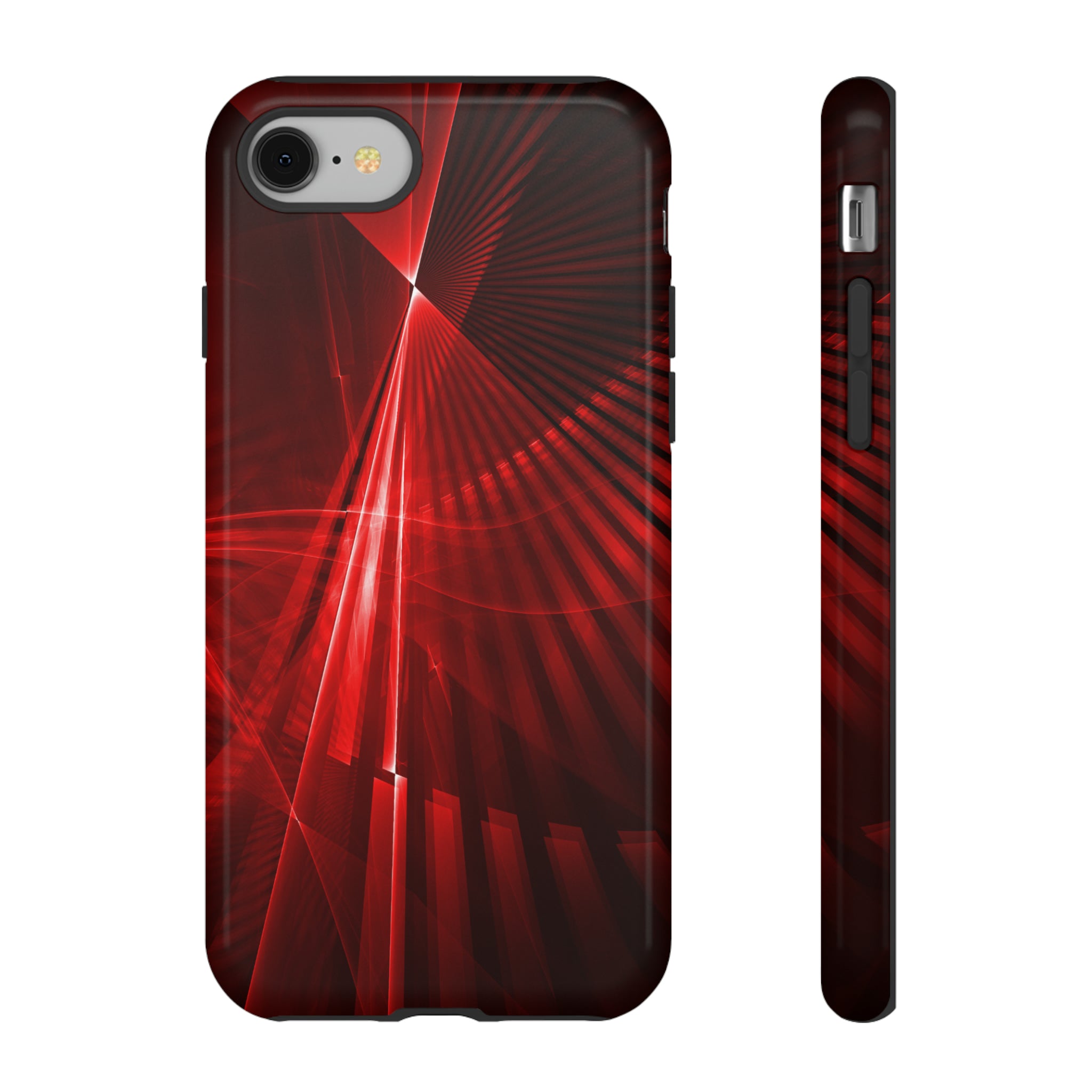 Red Disco Lights - Protective Phone Case