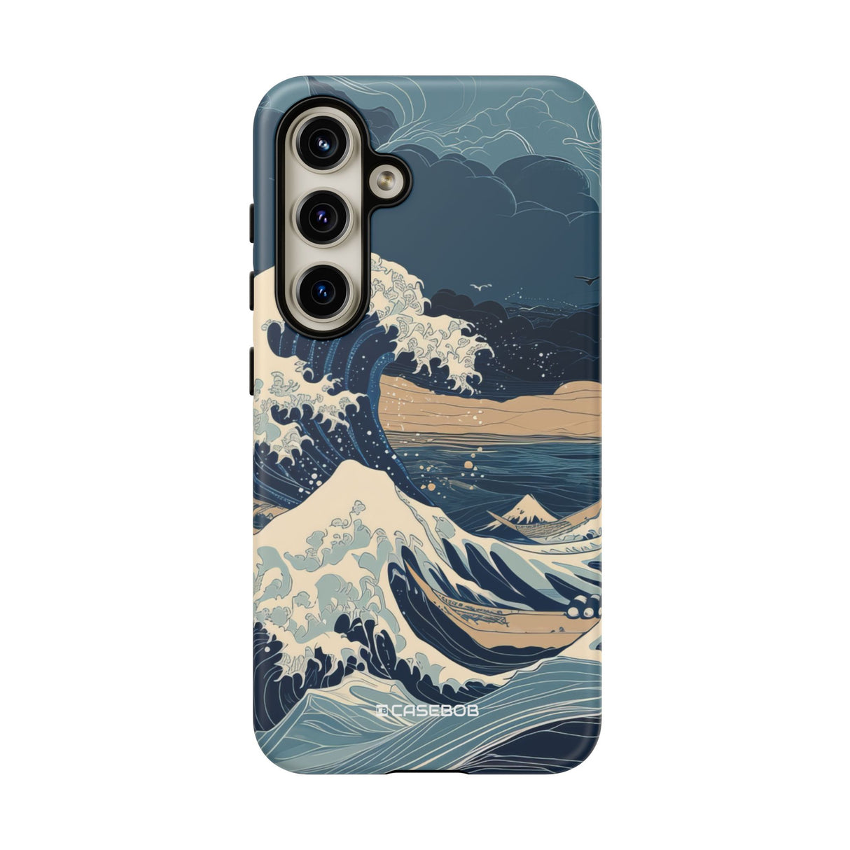 Ocean's Majesty: Ukiyo-e Waves - For Samsung S24