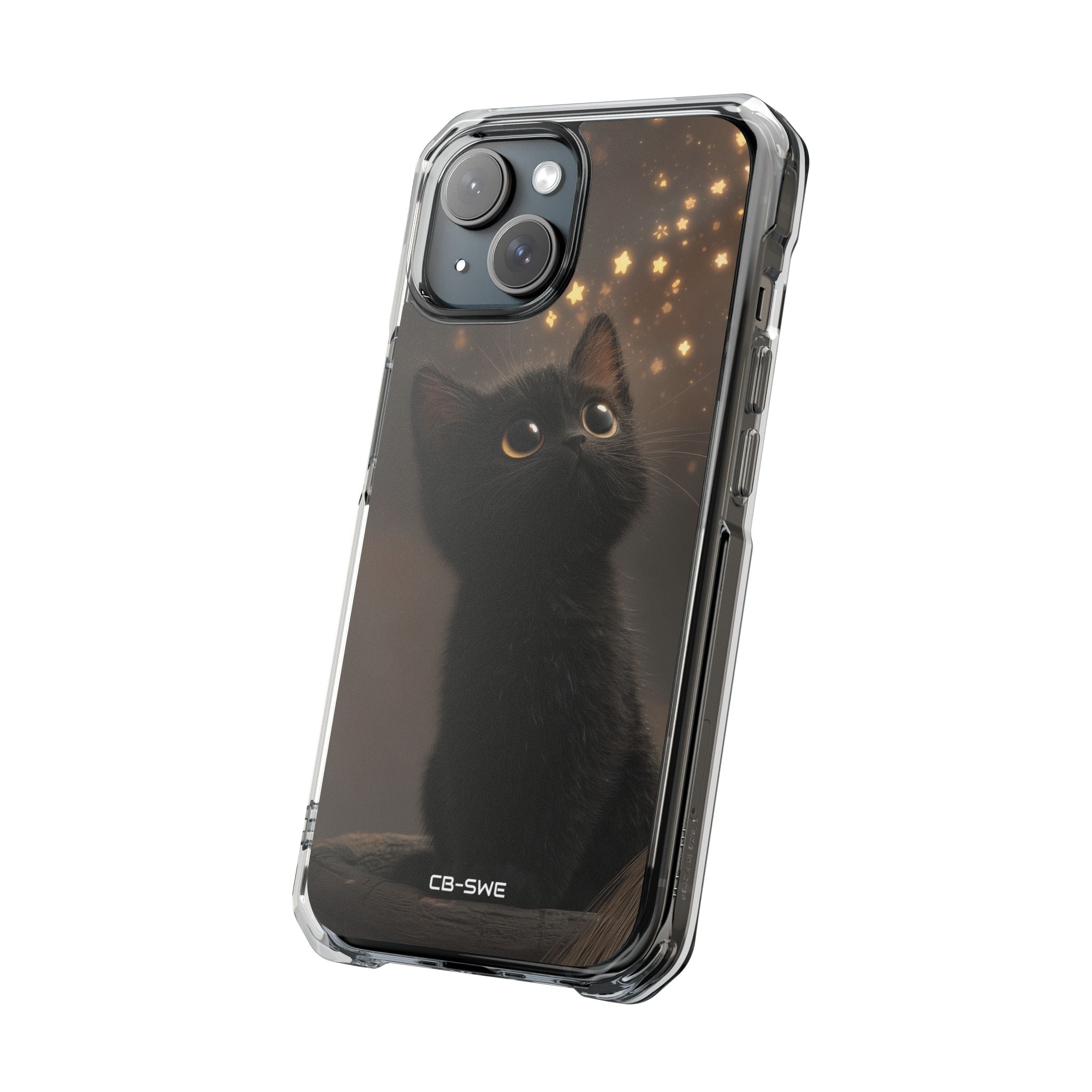 Kitten Gazes Up iPhone Case - Impact