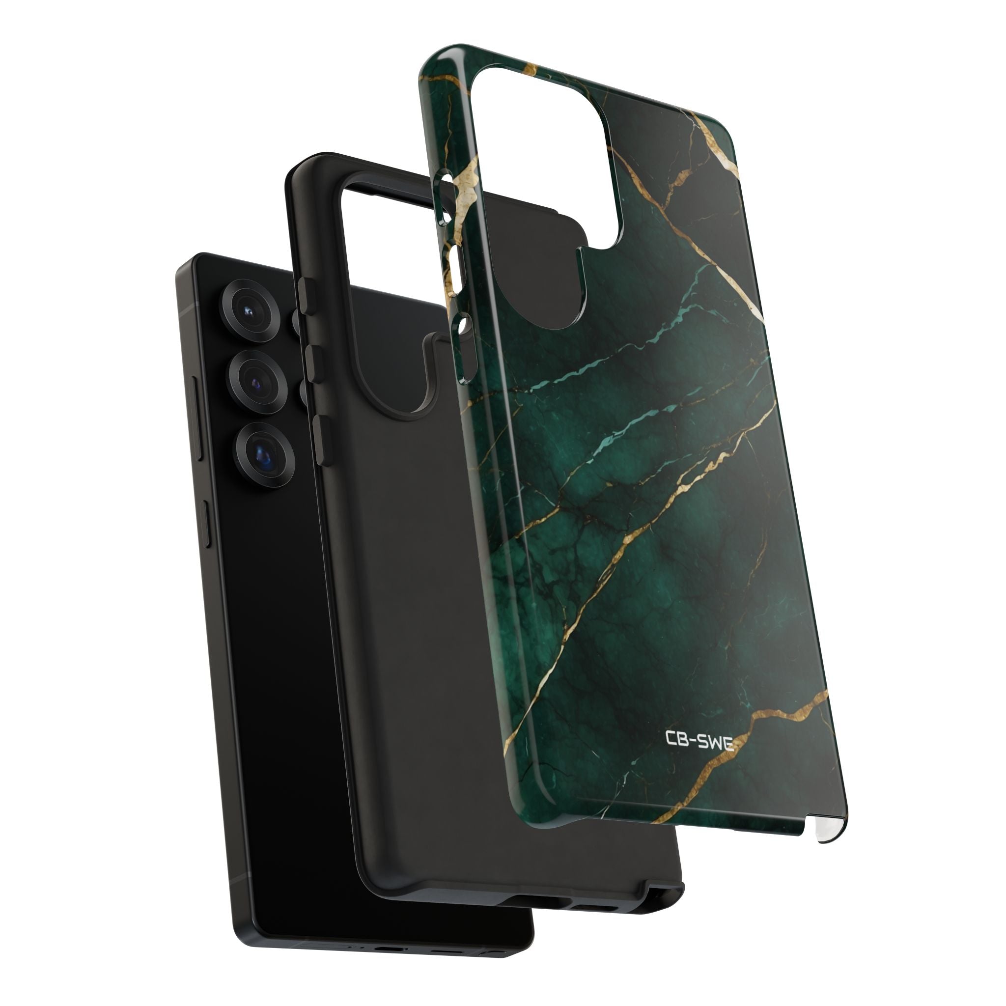 Emerald Veins Flow - Samsung Case