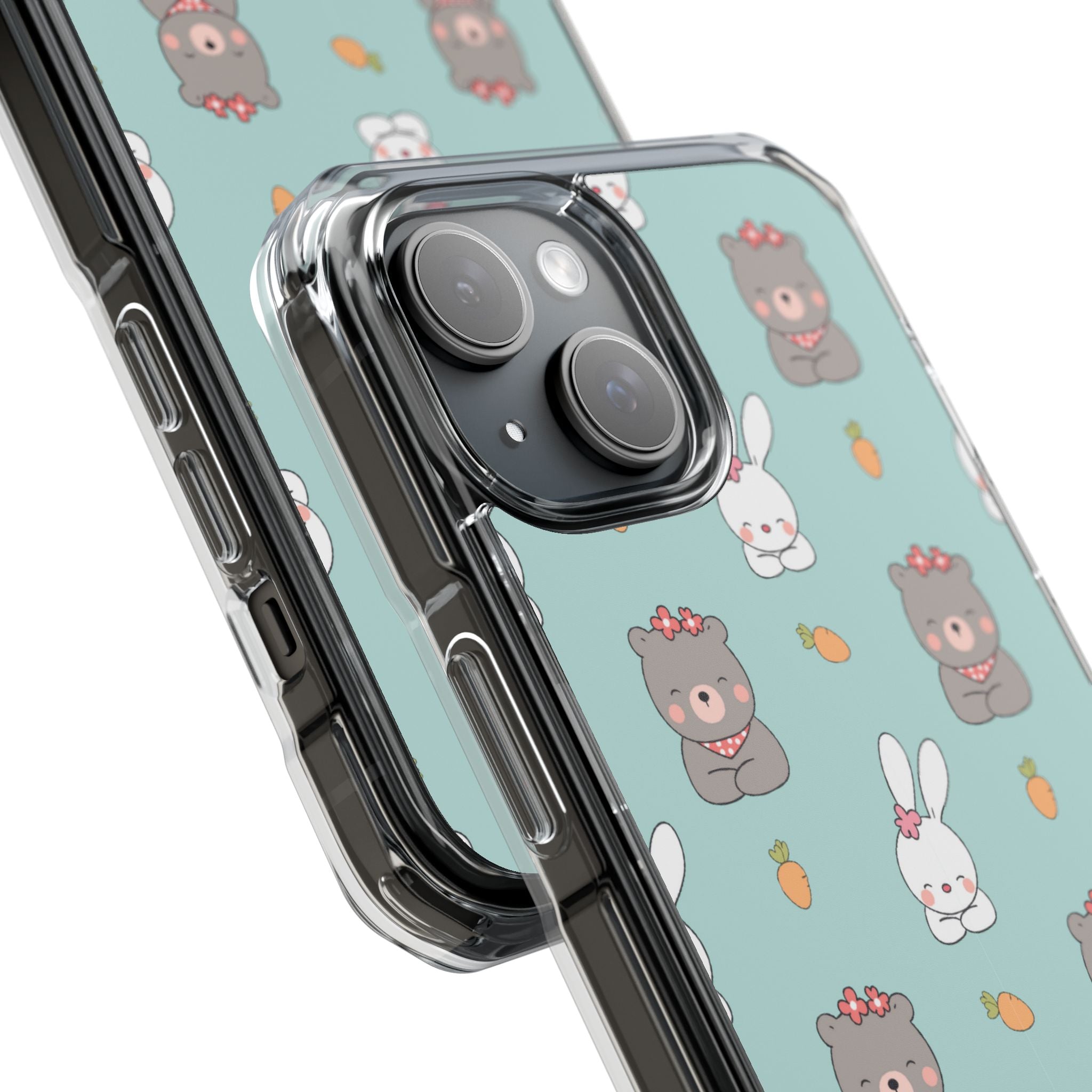 Bunnies Gather Carrots iPhone Case - Impact