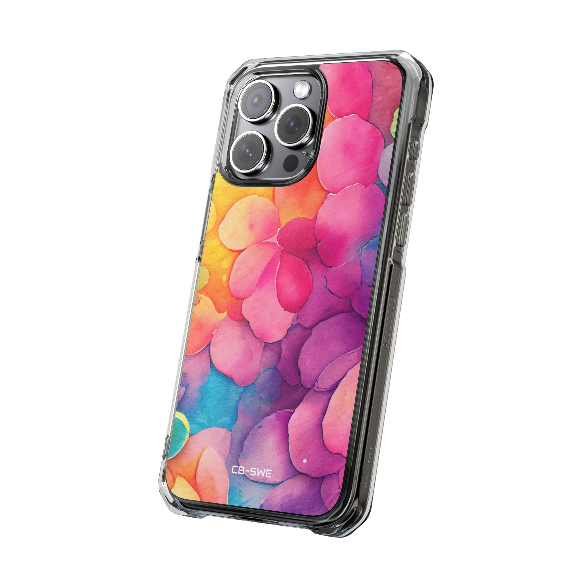 Vibrant Petal Fusion iPhone Case - Impact