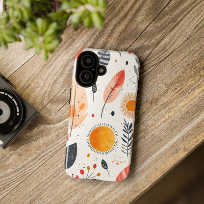 Sunlight Kisses Leaves - iPhone Case