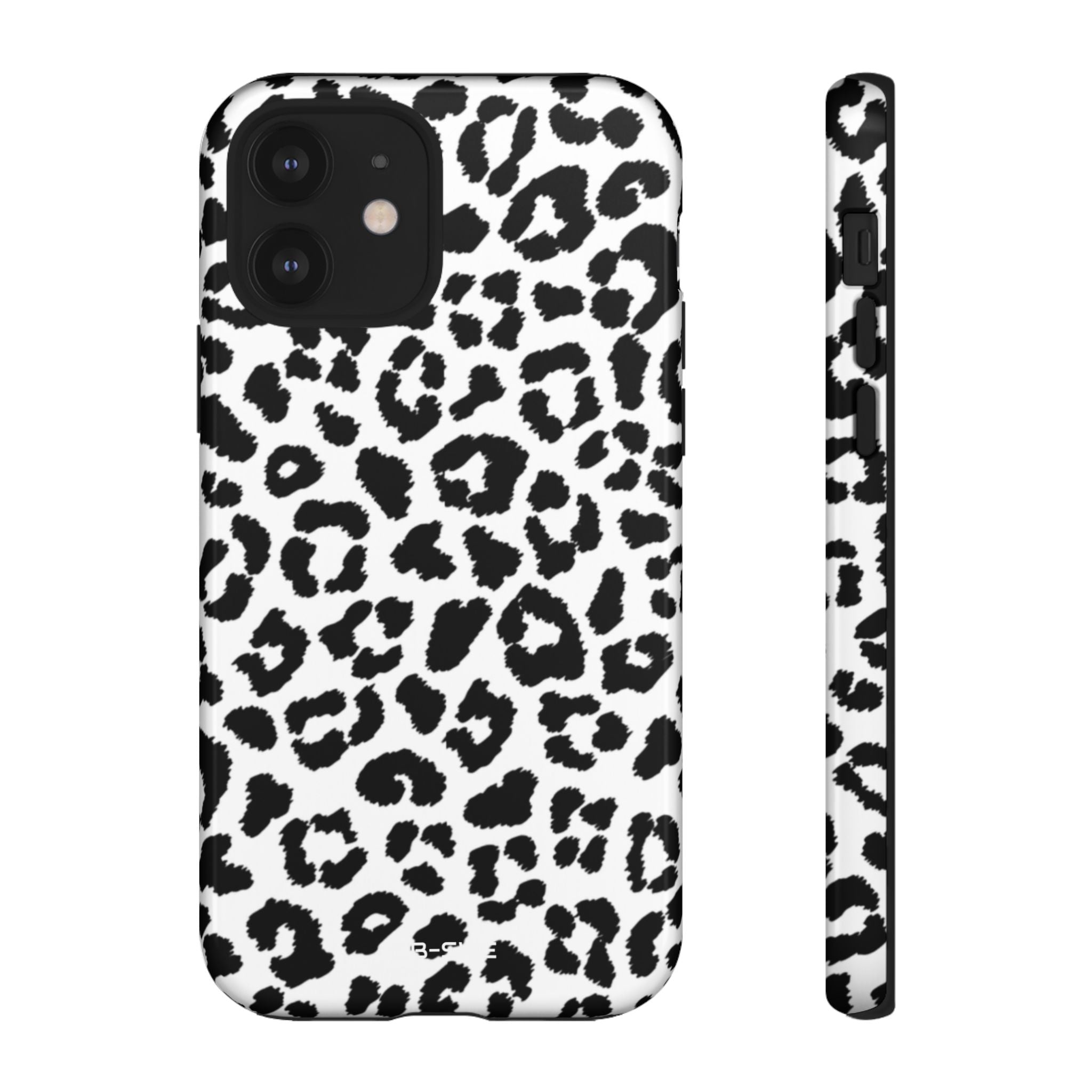 Monochrome Leopard Essence - iPhone Case