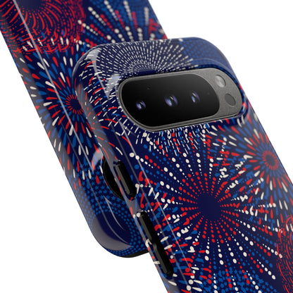 Vibrant Circles Emerge - Google Pixel Case
