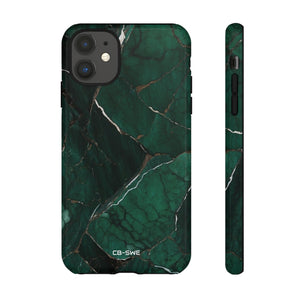 Emerald Veins Flow - iPhone Case