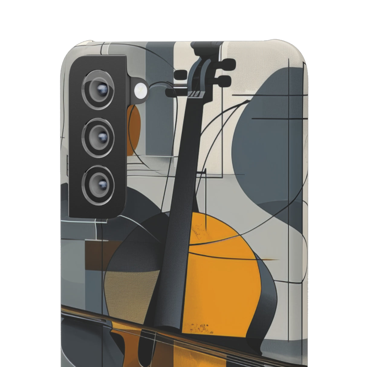 Cello Abstraction | Slim Phone Case for Samsung