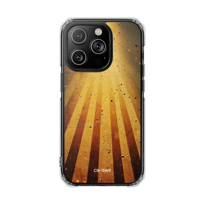 Golden Rays Emanate iPhone Case - Impact