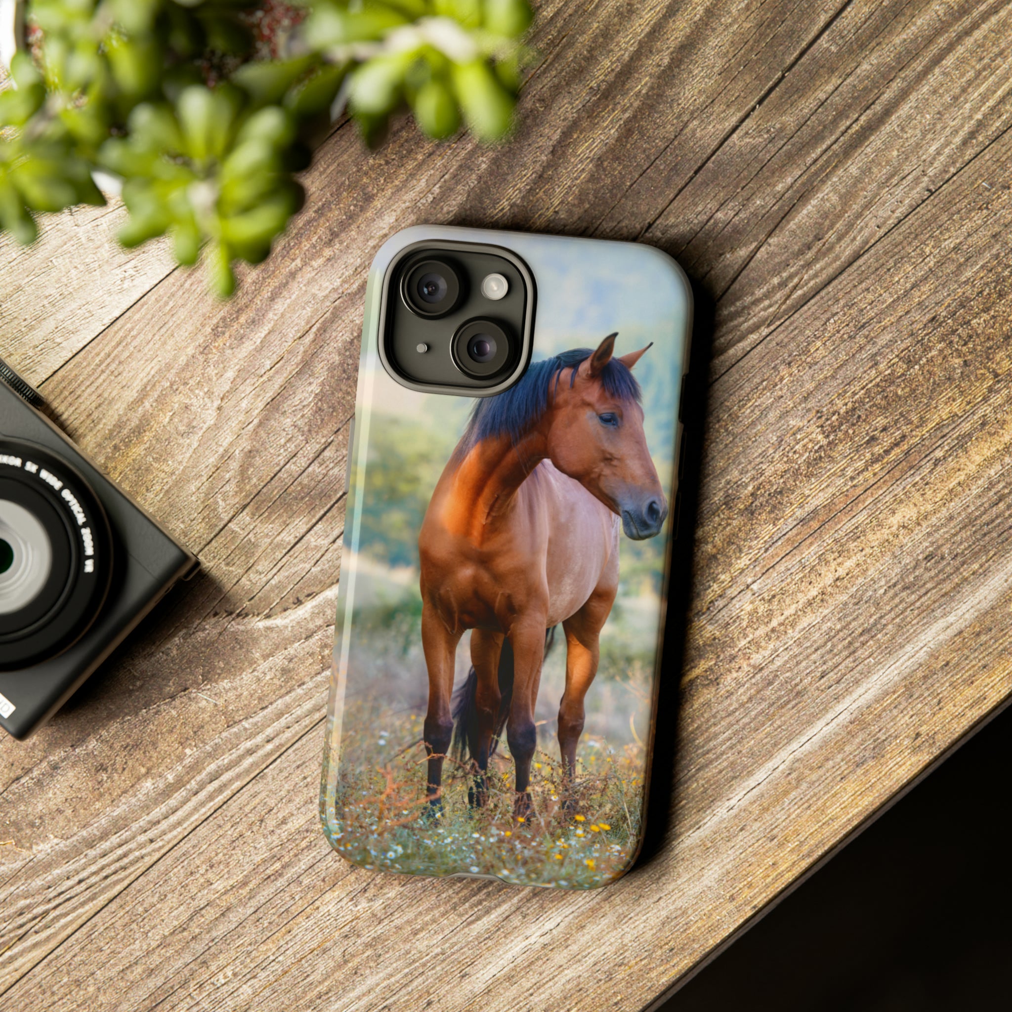 Chestnut Thoroughbred - Protective Phone Case