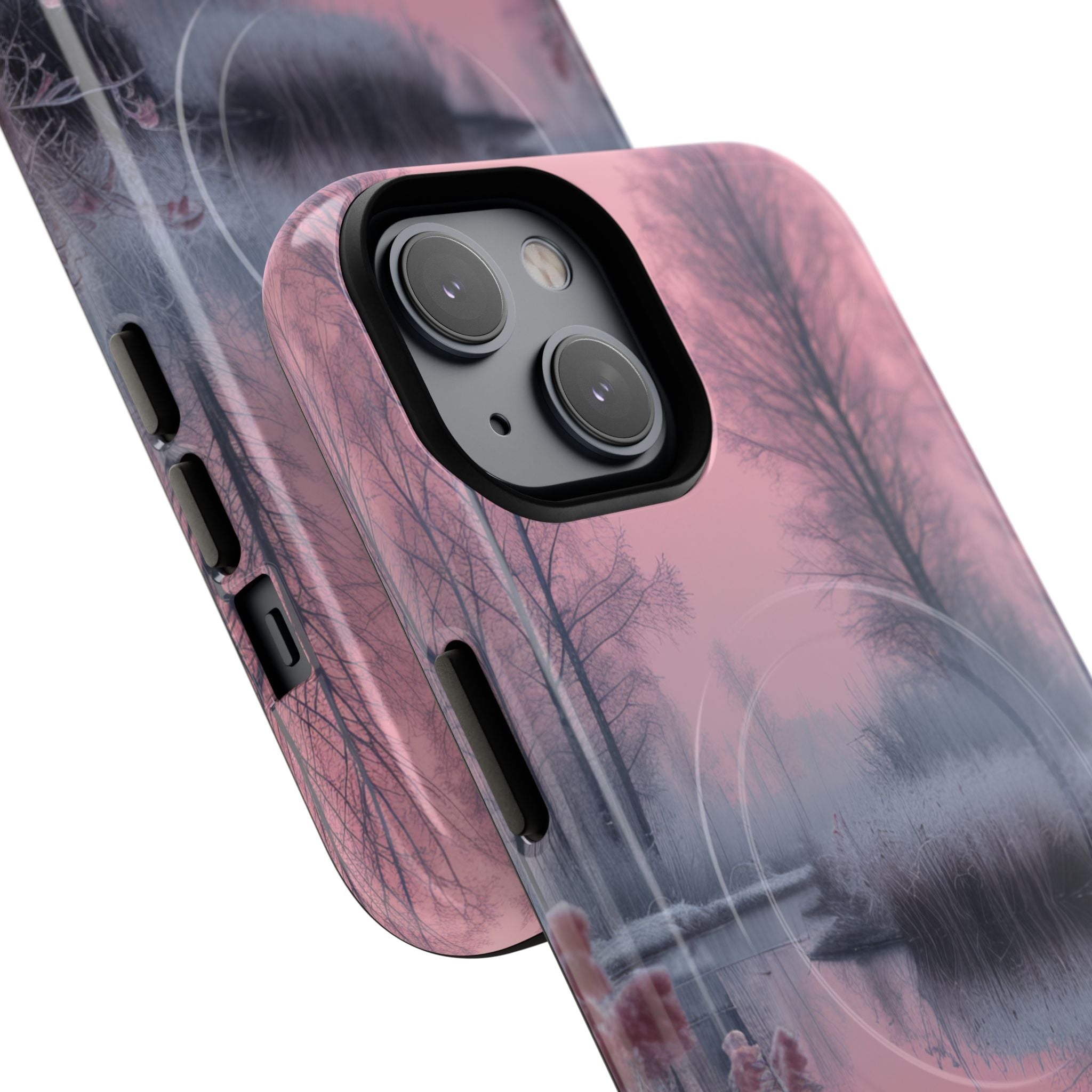 Pink Serenity Case - Tough + MagSafe® iPhone 14 Phone Case