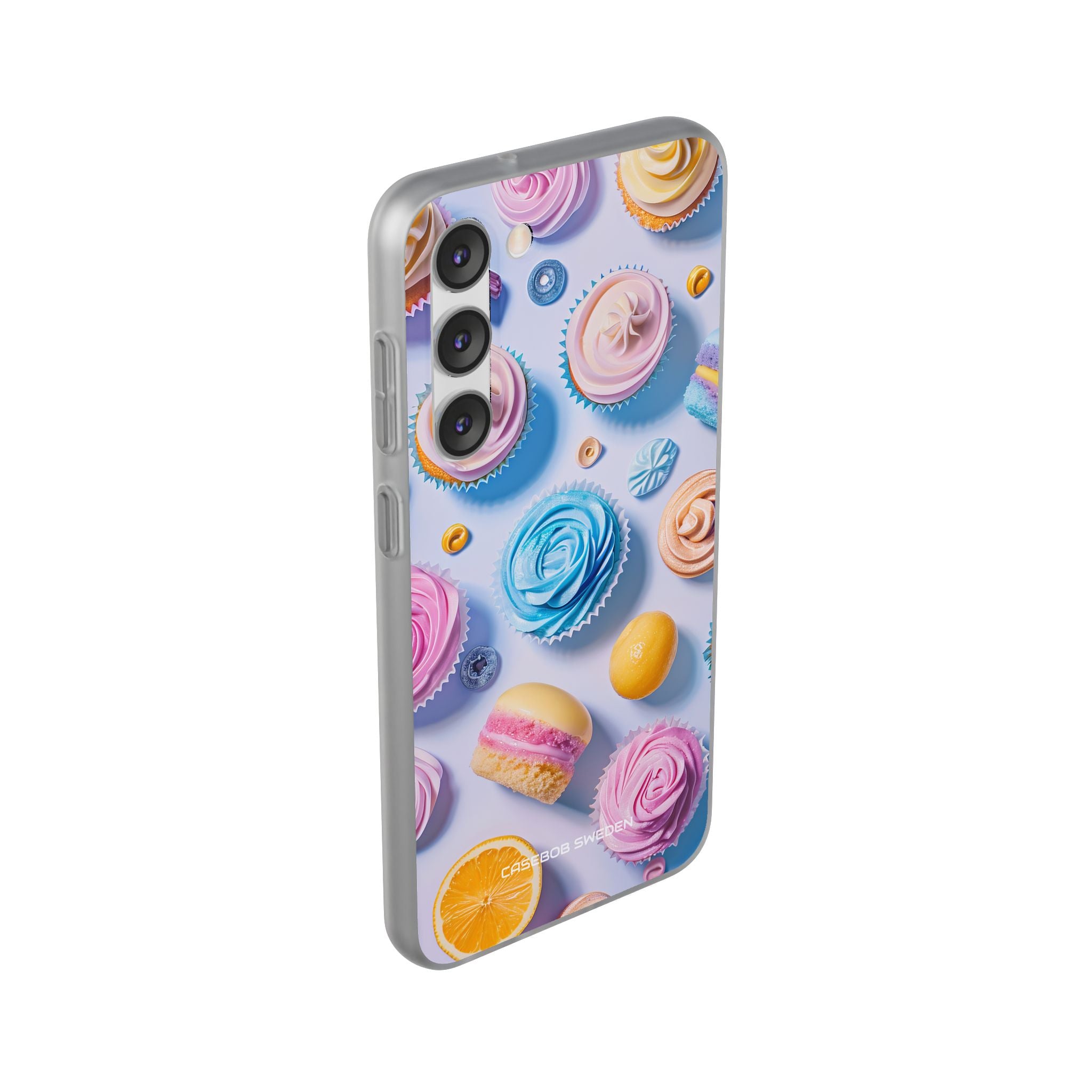 Pastel Whimsy Desserts - Flexi Samsung S23 Phone Case