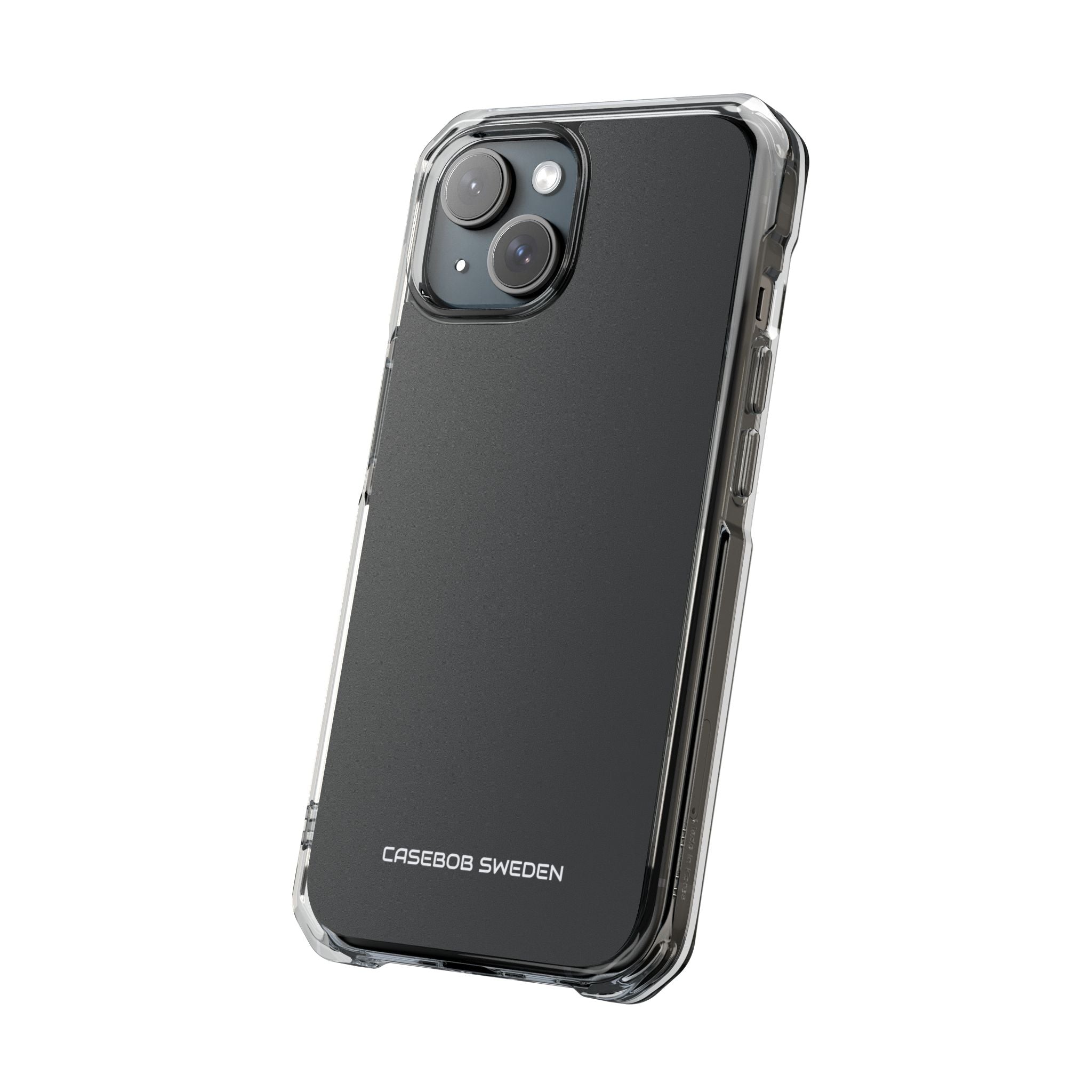 Graphite Black - Clear Impact iPhone 15 Phone Case