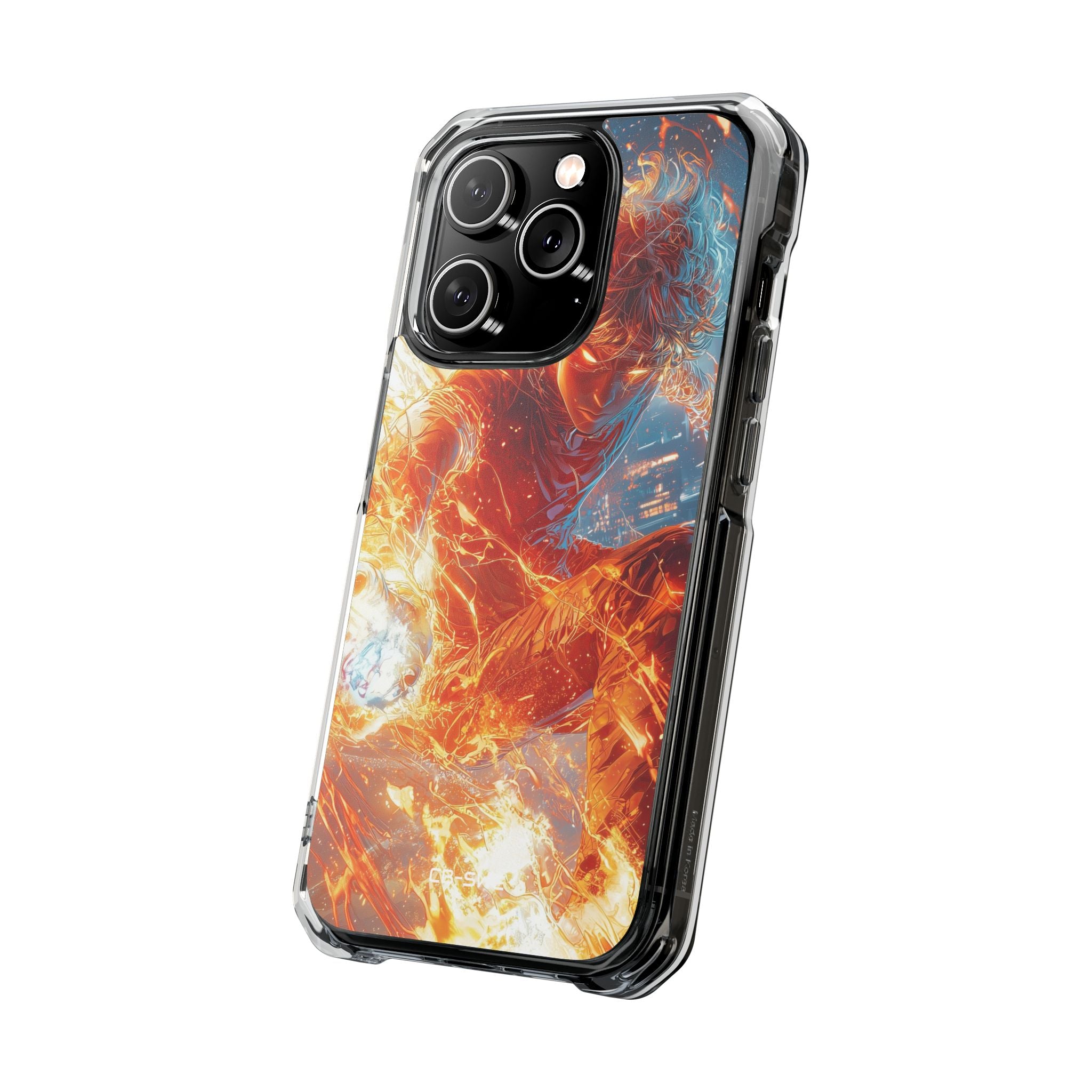 Flames Dance Wildly iPhone Case - Impact