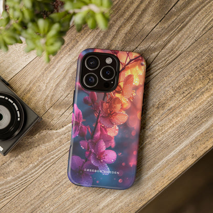 Surreal Flower Harmony iPhone 16 - Tough Phone Case