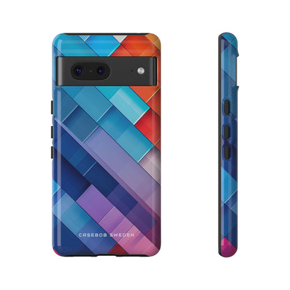 Vibrant GeoFlow Google Pixel 7 - Tough Phone Case