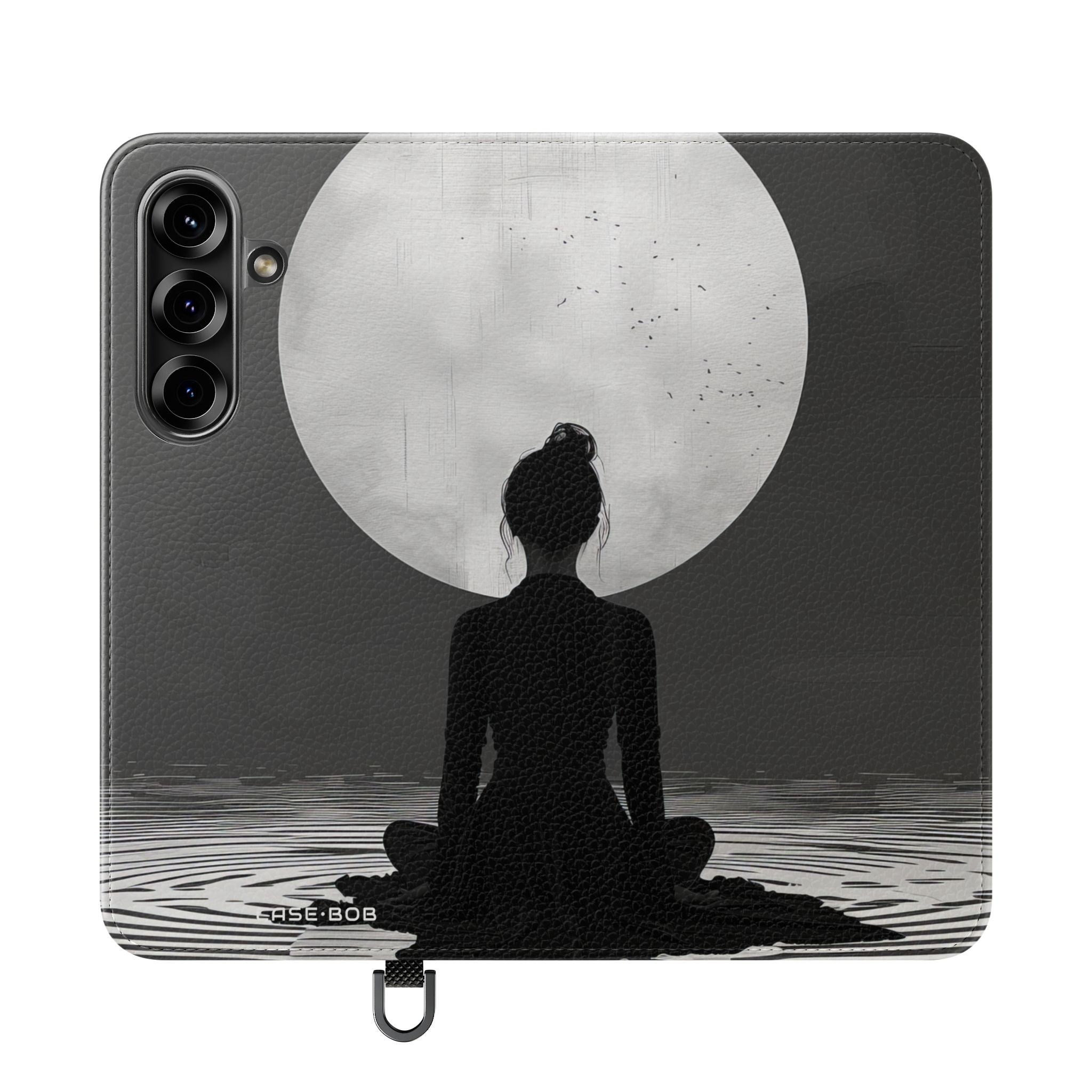 Moonlit Silence - Samsung S25 Case - Lompakko
