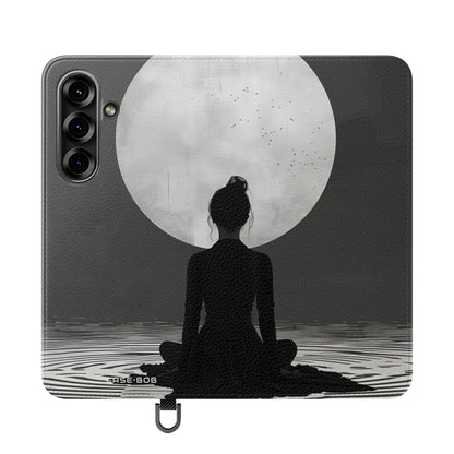 Moonlit Silence - Samsung S25 Case - Lompakko