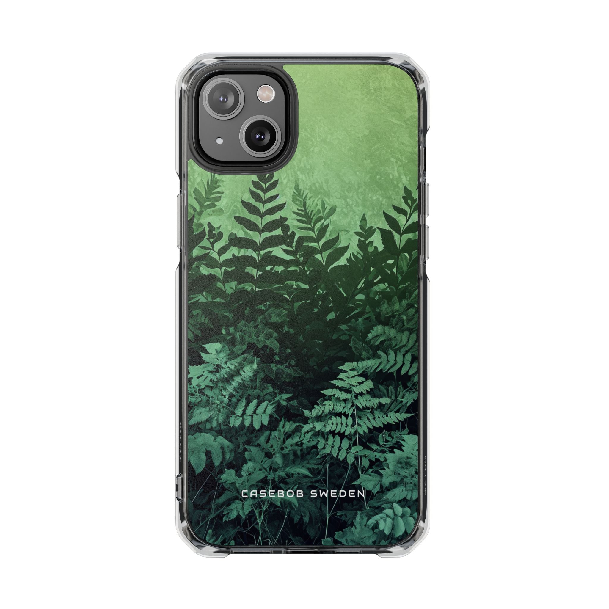 Gradient Fernscape Lush iPhone 14 - Clear Impact Phone Case