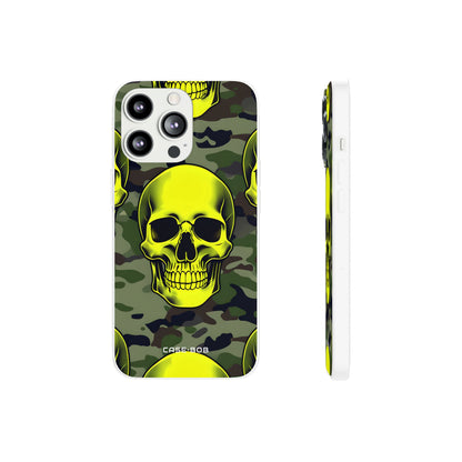 Neon Skull Camo iPhone 13 Pro - Soft