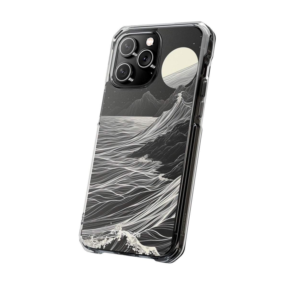 Moonlit Serenity – Handyhülle für iPhone (Clear Impact – Magnetisch)