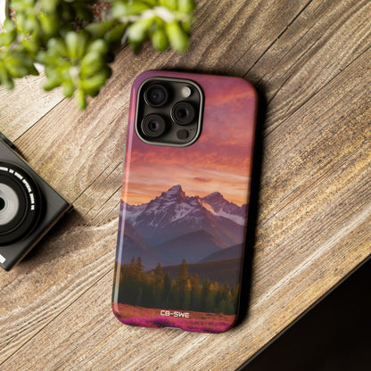 Mountain Peaks Glow - iPhone Case