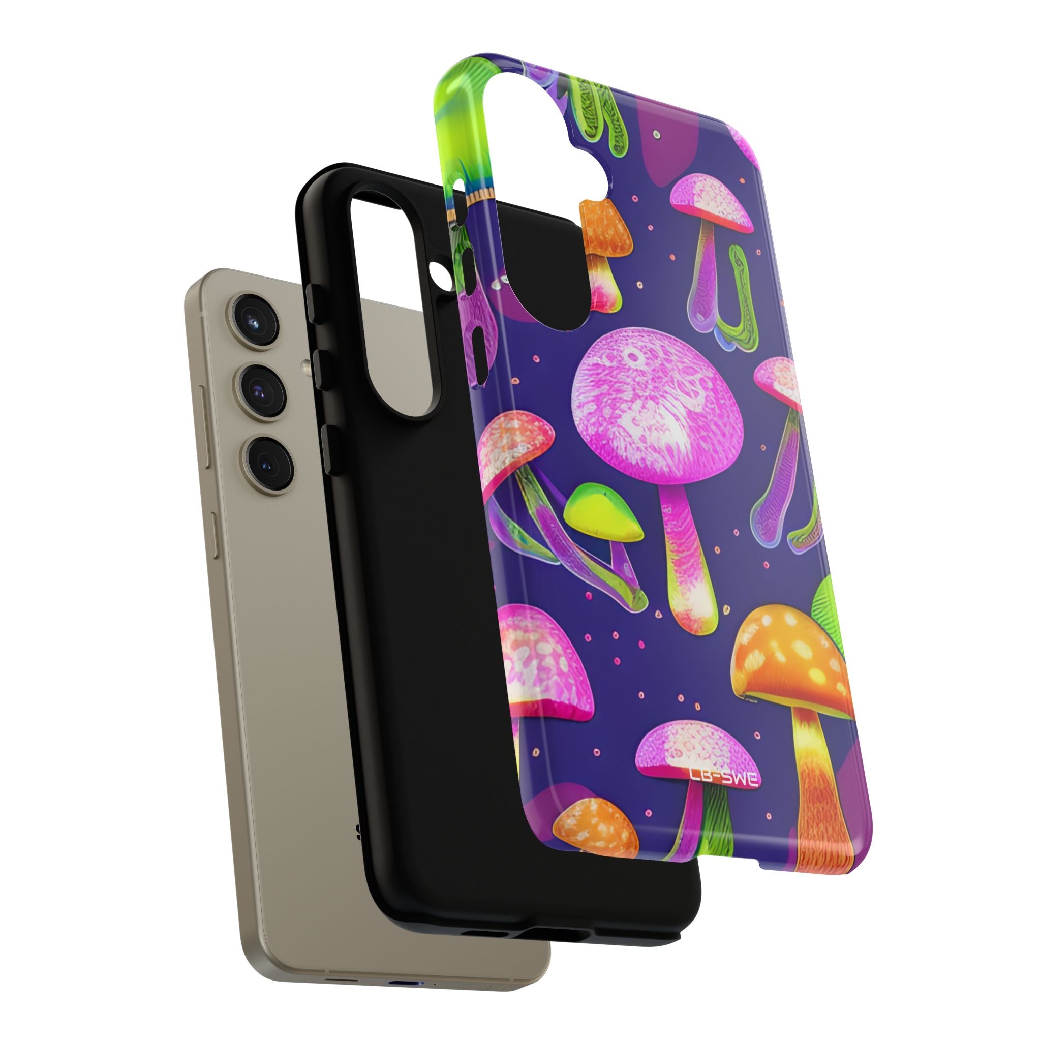 Neon Mushroom Dreams - Samsung Case
